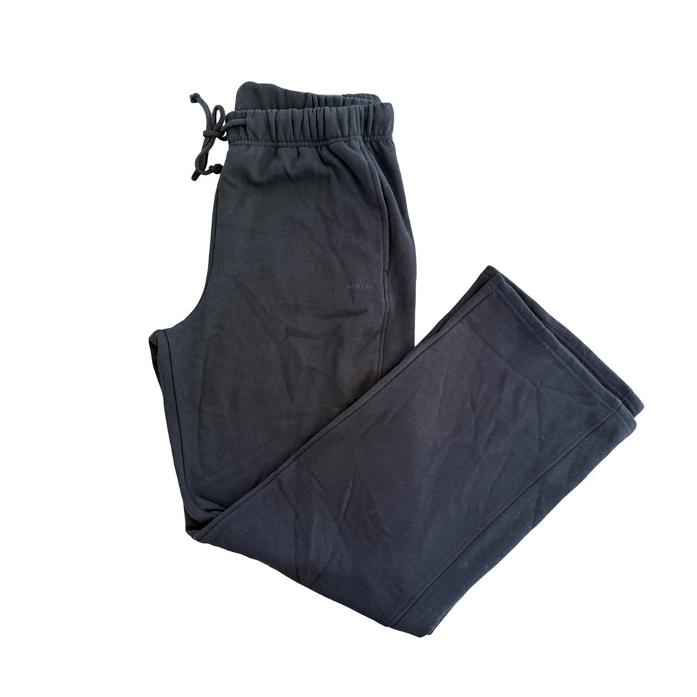 Garage UltraFleece Straight Leg Sweatpants Black NWT Size L - Picture 5 of 10